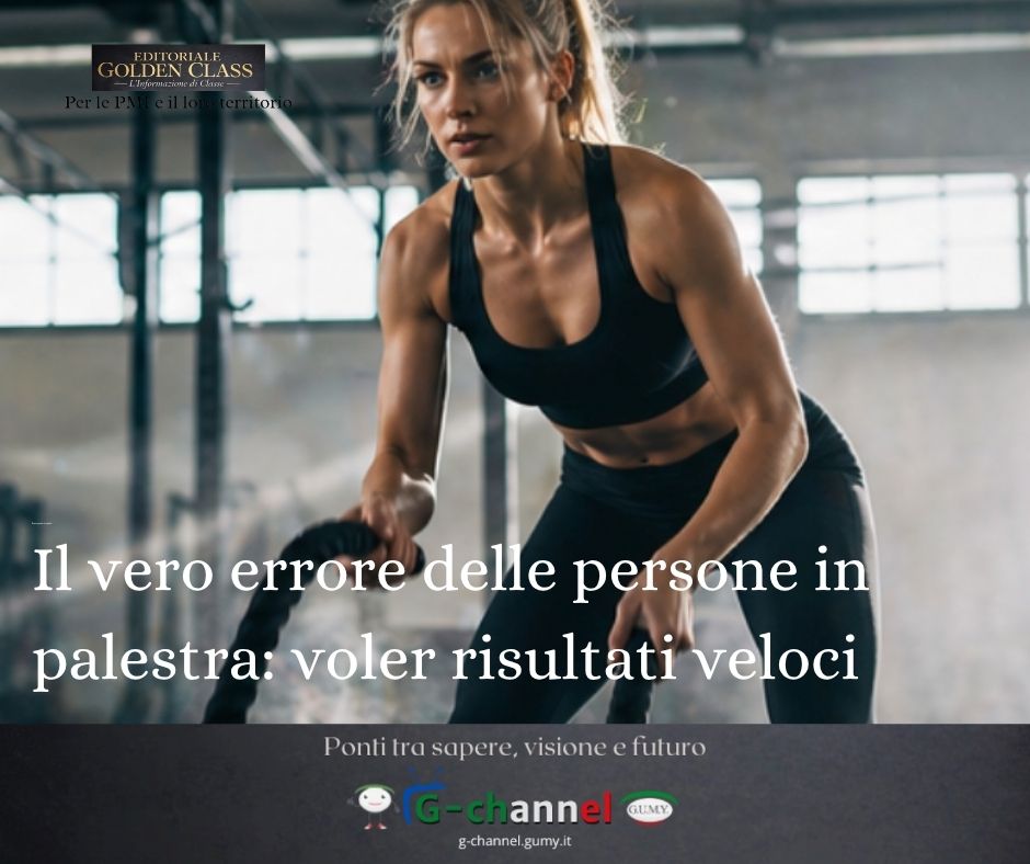 Il vero errore delle persone in palestra: voler risultati veloci